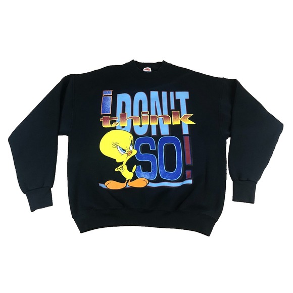 Tops - Vintage Tweety Bird Crewneck Sweatshirt 18/20W Looney Tunes Warner Bros‎ Y2K 90s